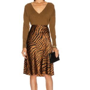 NILI LOTAN Lane Tiger Skirt Size Sz 4